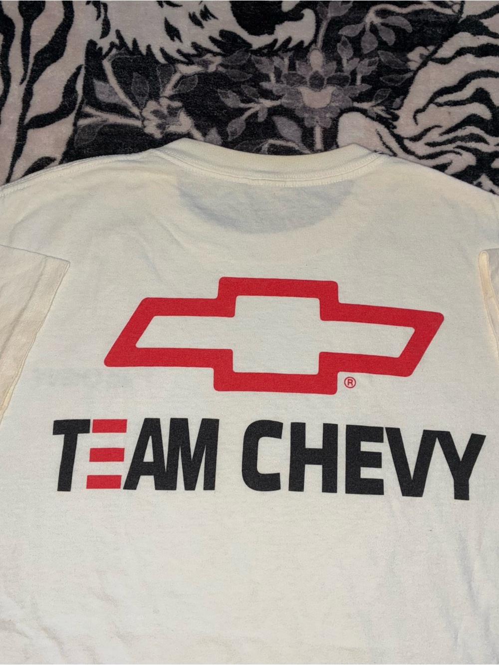 A4 - VINTAGE 00s TEAM CHEVY Y2K RACING CAR T SHIRT